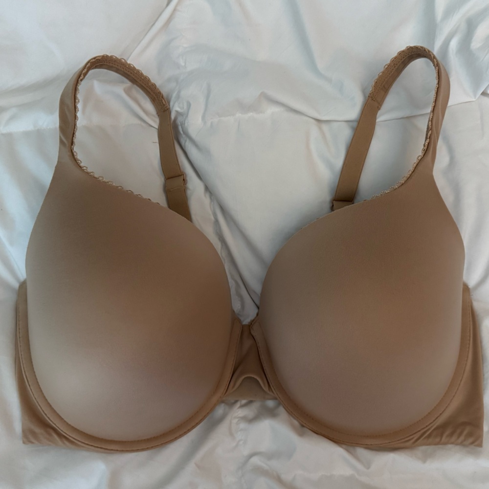 Victoria's Secret Tan Seamless Bra with Adjustable Straps